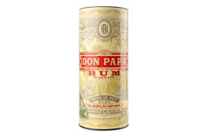 Ром 0.7л 40% Don Papa тубус