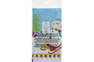 Smart Living Holiday Plastic Table Cover