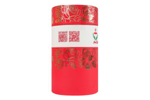 Чай чорний байховий ароматизований листовий з рослино-фруктовою сировиною Трояндово-ягідний ф'южн Tea Moments тубус 70г