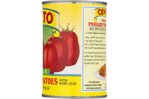 Cento Italian Peeled Tomatoes with Basil Leaf