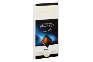 Lindt Excellence Touch of Sea Salt Dark Chocolate