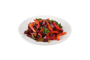 Салат з запеченими овочами ваг