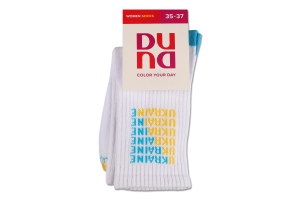 Шкарпетки жіночі Duna №3358 35-37 білий