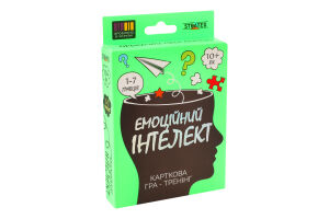 Гра настільна для дітей від 10років №30237 Емоційний інтелект Strateg 1шт
