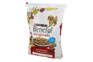 Purina Beneful Originals Dog Food with Real Beef - 15.5 LB