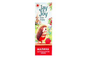 Конфеты фруктовые натуральные Малина Jay&Joy к/у 32г
