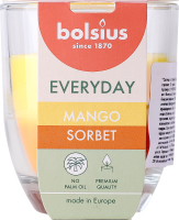Свічка Bolsius Сорбет з манго аром у склі 80/70мм