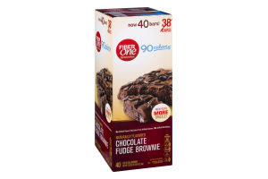 Fiber One Brownies Chocolate Fudge Brownie - 40 CT