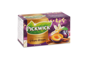 Напиток фруктово-травяной ароматизированный с корицей сливой и ванилью Plum dream Pickwick к/у 20х2г