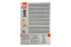 Корм д/німф 500г Lolo Pets