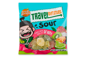 Цукерки Wawel Travel Gummies Sour кислий смак