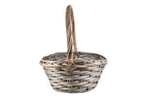Кошик плетений овальний 40х30х15см 986386