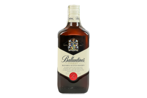 Виски 500мл 40% шотландский купажированный Finest Ballantine's бут