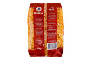 Вироби макаронні трубчасті група В клас екстра Ріжки Щедрик м/у 1кг