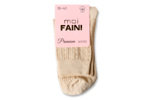 Носки женские moi Faini 213046 коса беж р.38-40