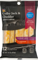 Ahold Snack Cheese Colby Jack & Cheddar - 12 CT