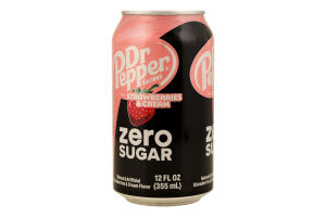 Напій Dr.Pepper Strawberries&Cream Zero газ з/б