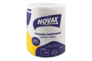 Полотенце бумажное 3-х слойное Джамбо Novax 1шт