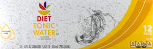 Ahold Diet Tonic Water Caffeine Free - 12 CT