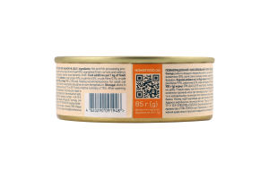 Корм д/дорослих котів з яловичиною та лососем в желе 85г ж/б Home Food