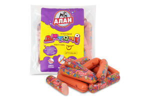 Сосиски вареные Детские Алан в/с кг