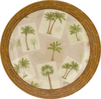 Smart Living Palm Dessert Plate