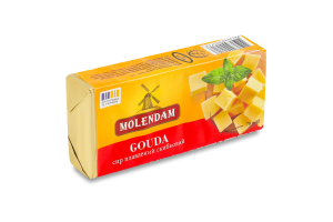 Сыр плавленый 40% ломтевой Gouda Molendam м/у 70г