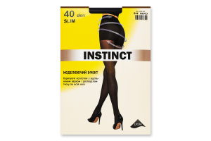 Колготки жіночі Instinct Slim 40den 2 nero