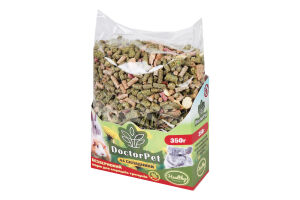 Корм д/малих гризунів беззерновий 44складники 350г Doctor Pet