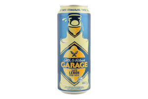 Пиво специальное 480мл 4.4% светлое пастеризованное Taste Lemon Seth&Riley's Garage ж/б