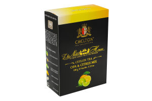 Чай черный цейлонский OPA&Citrus mix Благородный дом Chelton в/с к/у 100г