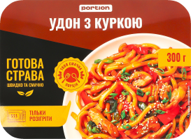 Удон з куркою Portion охол лоток 300г