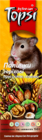 Палочки для грызунов ореховые Topsi к/у 150г