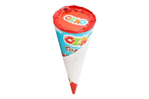 Рожок вафельный с клубничной начинкой и цветным драже Strawberry Cornet Ozmo м/у 25г