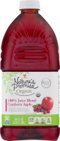 Nature's Promise Organic 100% Juice Blend Cranberry Apple