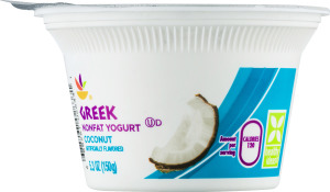 Ahold Greek Nonfat Yogurt Coconut