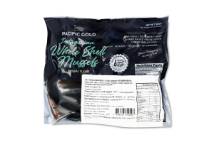 Мідії чилійські в мушлях у власному соку Pacific Gold в/м в/у 500г