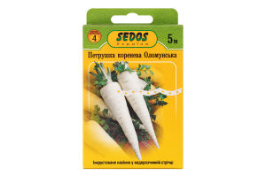 Насіння Петрушка коренева Оломунська дражоване на стрічці 5м 2г Седос