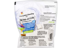 Ahold Quad-Active Technology 4 In 1 Laundry Detergent Free & Clear
