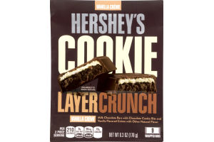 HERSHEY’S Cookie Layer Crunch, Vanilla Creme, 6.3 oz