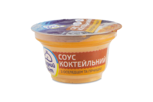 Соус коктейльный с сельдью и горчицей пастеризованный Водний світ ст 160г