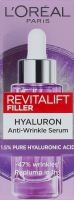 Сироватка для шкіри обличчя антивікова з гіалуроновою кислотою що заповнює зморшки Filler Revitalift L'Oreal Paris 30мл