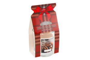 Свічка Верона Коллекшн Сандалове дерево-кориця скло Пако ІФ