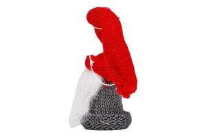 Прикраса декор Гном з ковпаком 20см в асор 834021