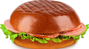 Бріош з вареною ковбасою 210г