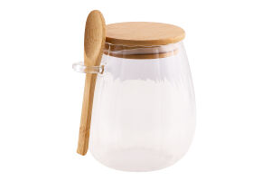 Банка 8x12см+ложка 988373
