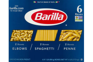 Barilla Pasta Variety Pack - 6 CT