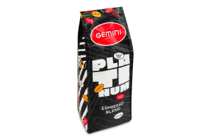Кофе натуральный жареный в зернах Platinum Gemini 1с м/у 1кг