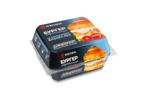 Бургер з біфштексом та блакитним сиром 230г М'ясторія