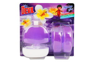 Засіб д/чищення унітазу Сансет Блоссом 3*55мл Др.Девіл